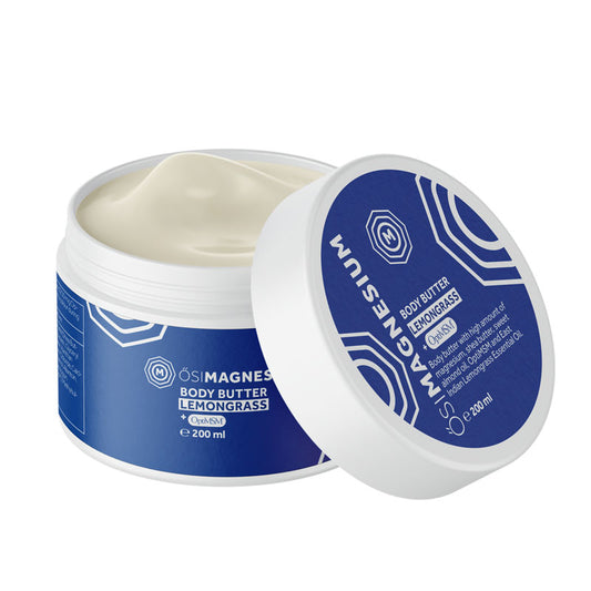 Magnesium Body Butter + OptiMSM (Lemongrass) image 0